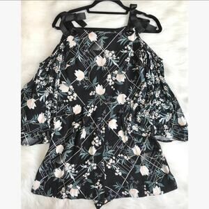 Topshop Floral Romper